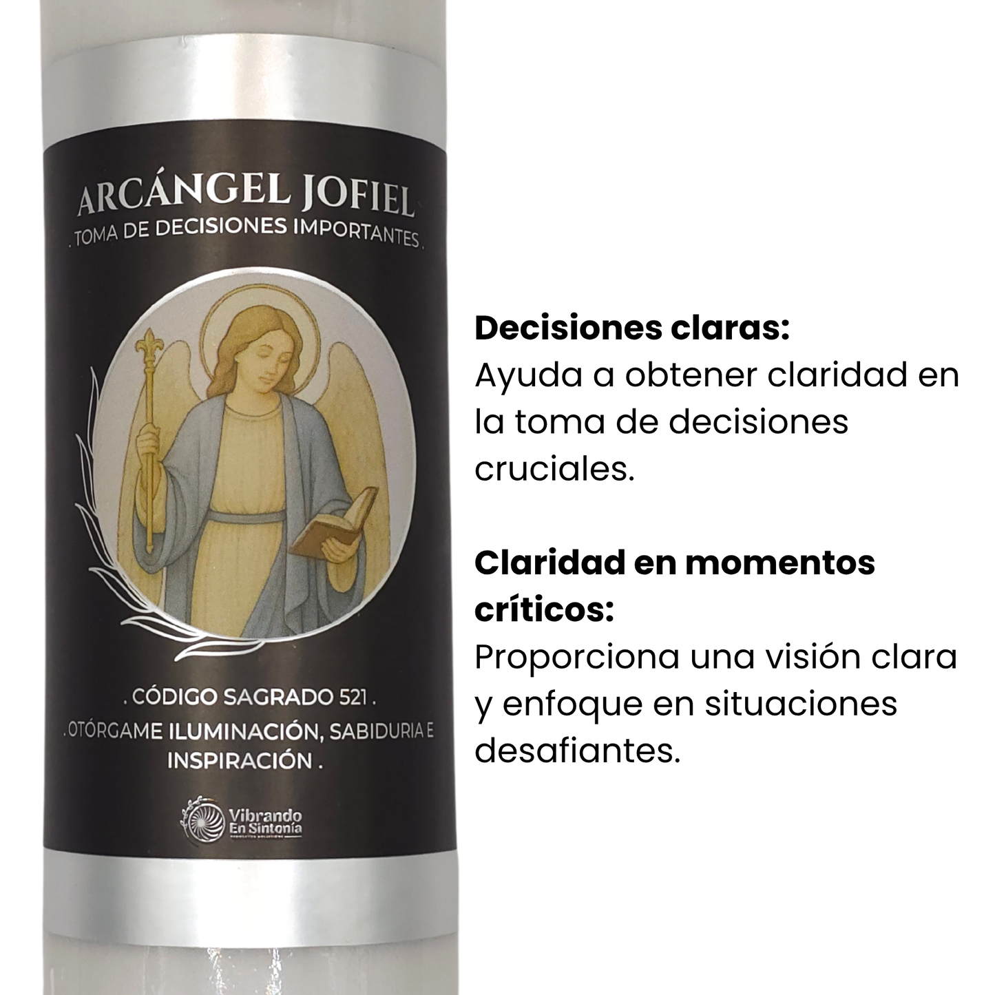 Veladora Arcángel Jofiel – Inspiración y Claridad