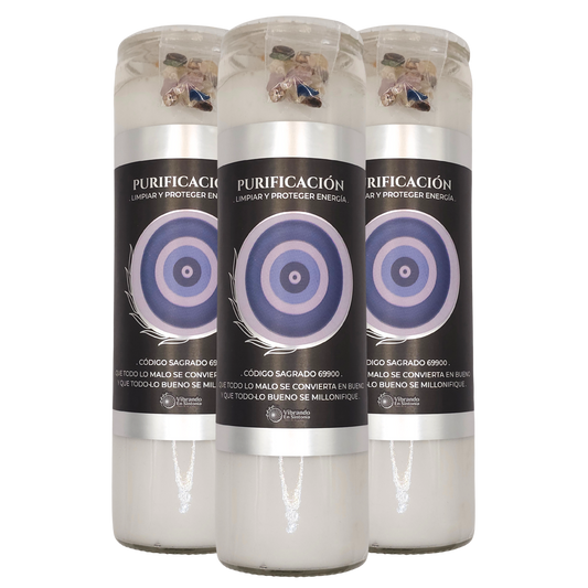 Veladora Purificación – Limpieza y Renovación Espiritual