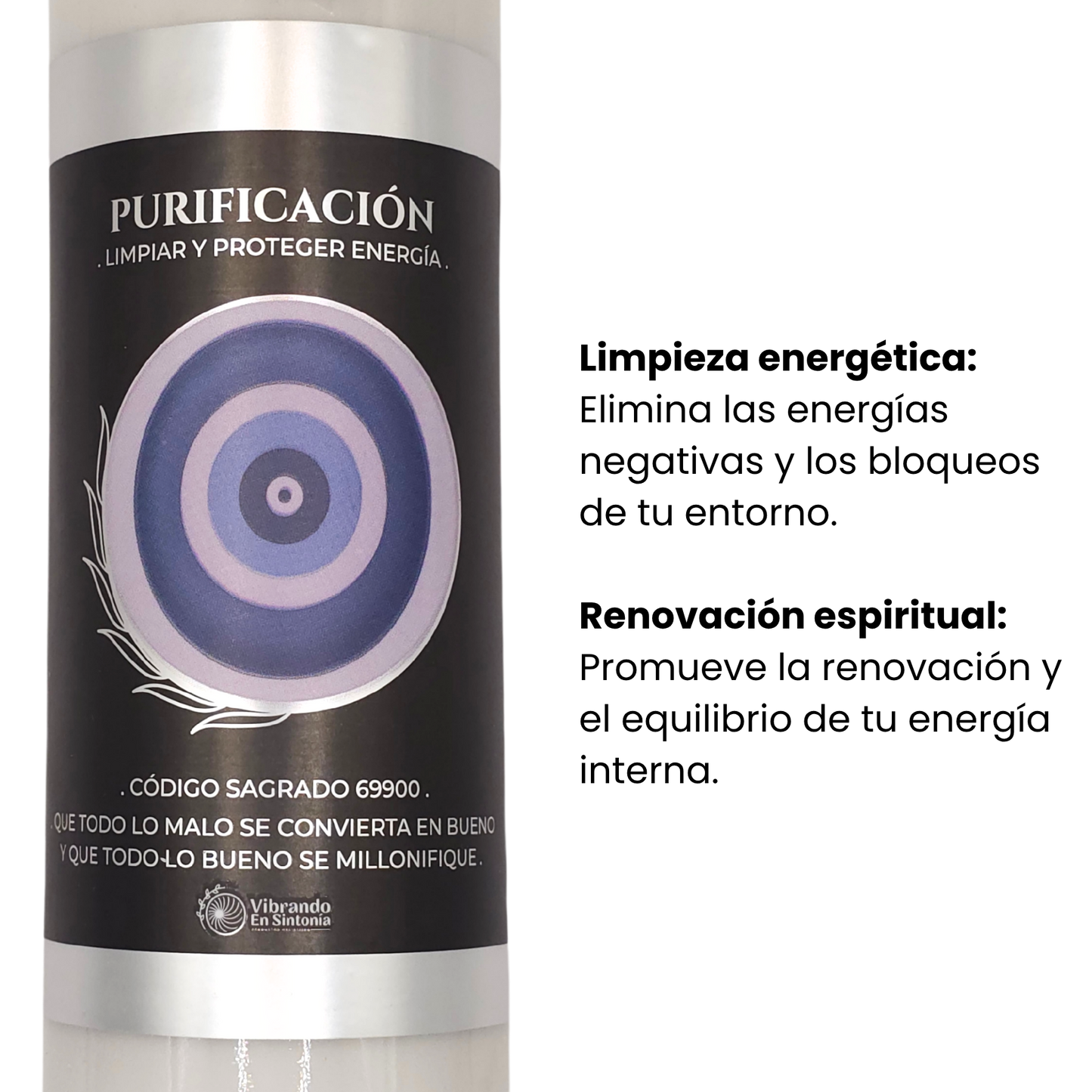 Veladora Purificación – Limpieza y Renovación Espiritual
