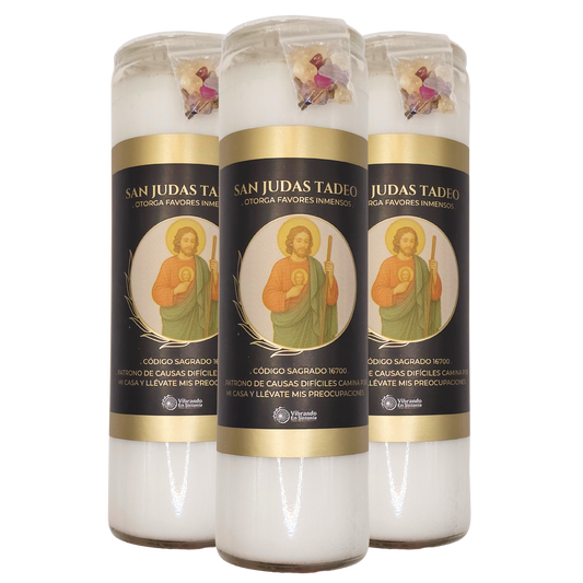 Veladora San Judas Tadeo – Esperanza y Apoyo en Dificultades