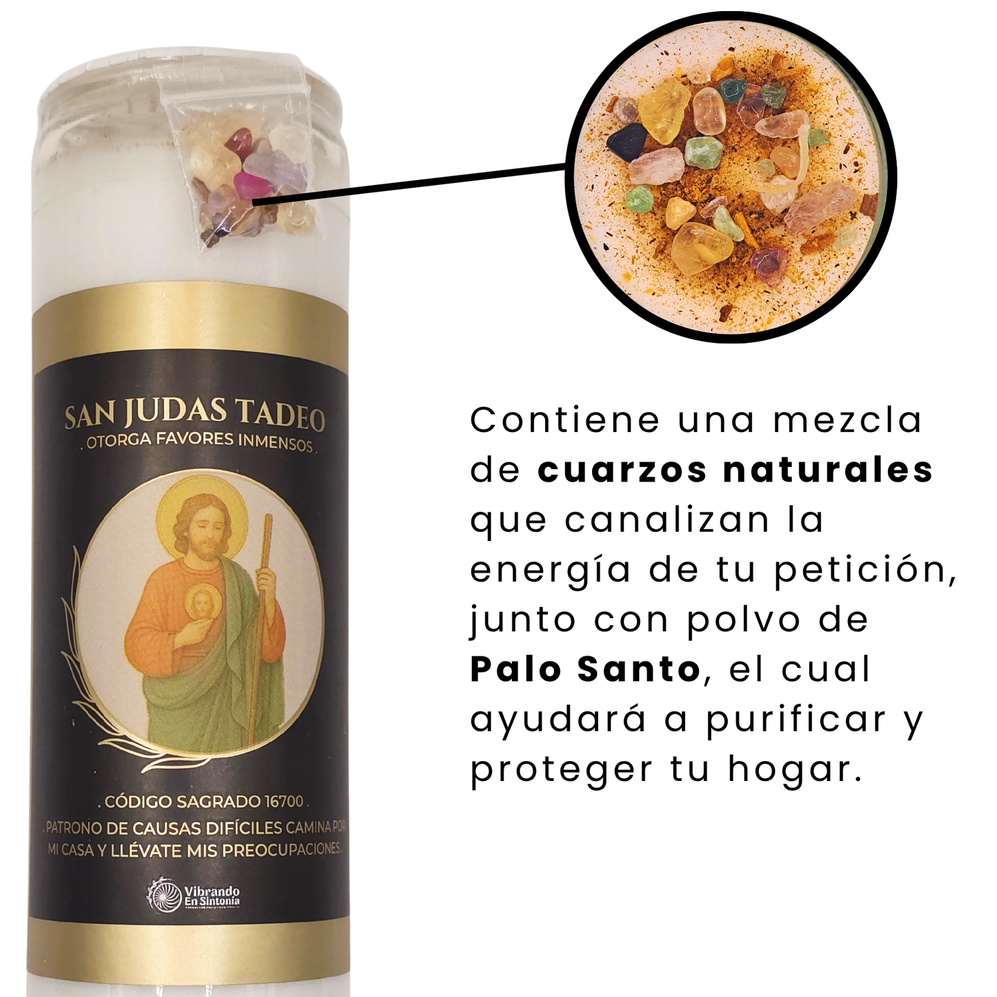 Veladora San Judas Tadeo – Esperanza y Apoyo en Dificultades
