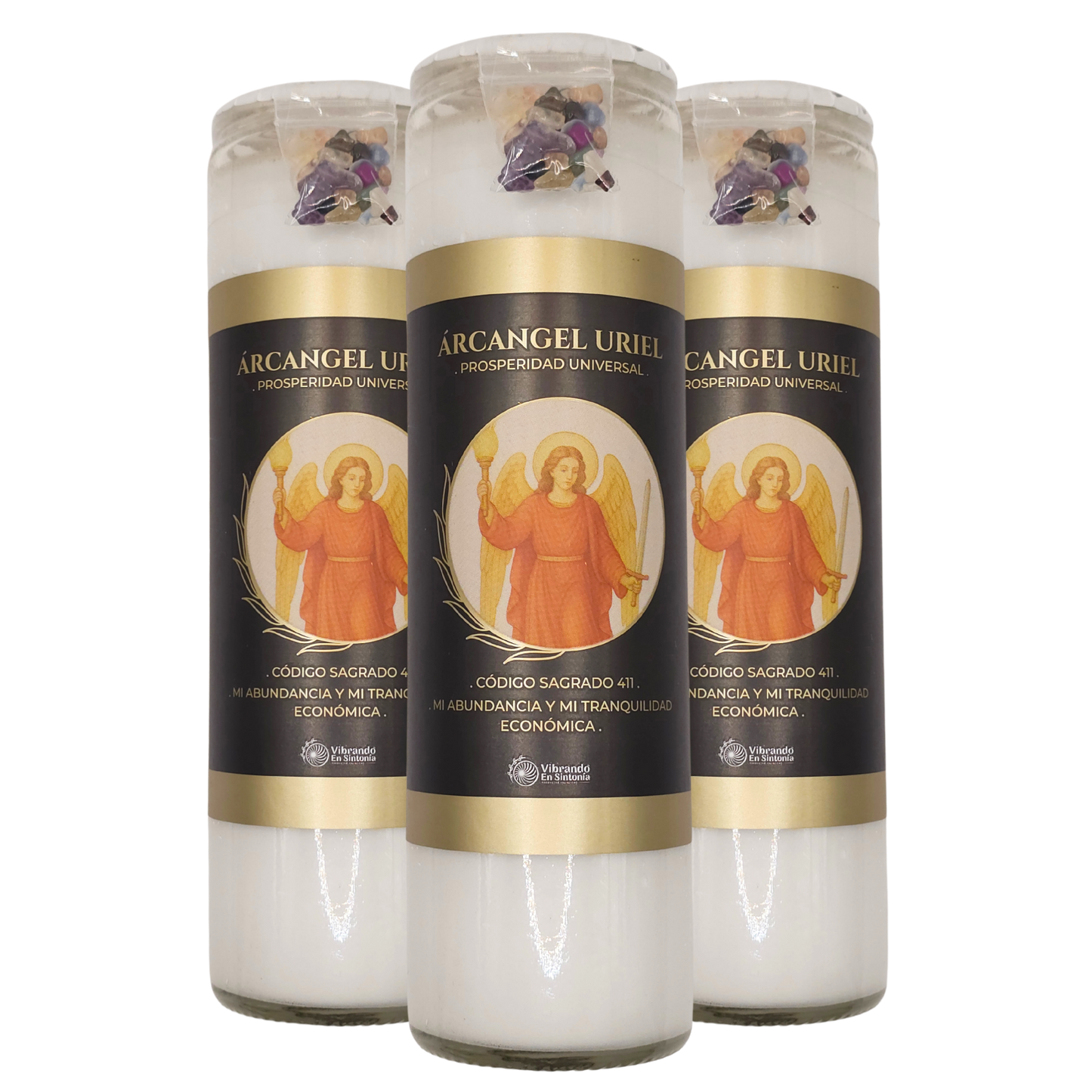 Veladora Arcángel Uriel – Prosperidad y Abundancia