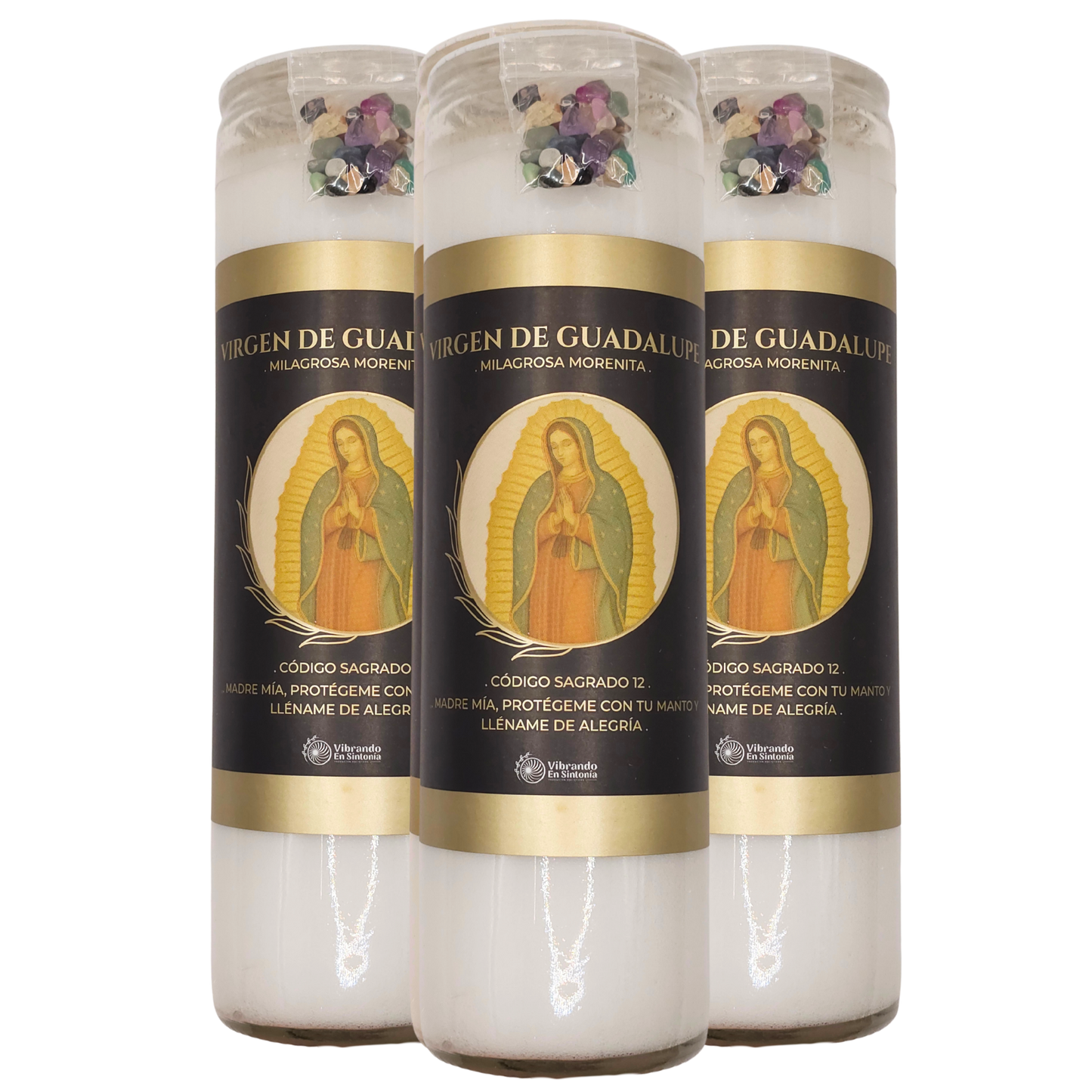 Veladora Virgen de Guadalupe – Amor y Protección