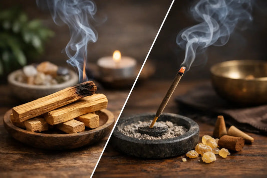 Palo Santo vs Incienso: ¿Cuál elegir?