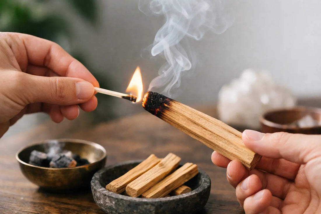 Cómo encender palo santo sin apagar su aroma