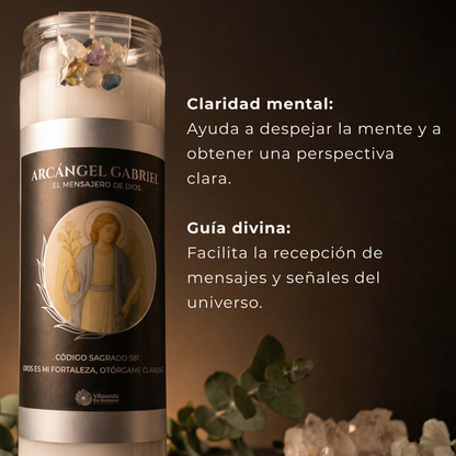 Veladora Arcángel Gabriel – Claridad y Sabiduría Divina