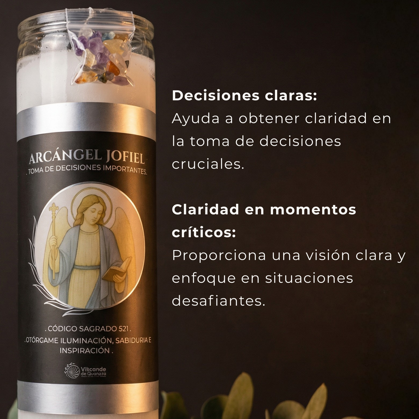 Veladora Arcángel Jofiel – Inspiración y Claridad