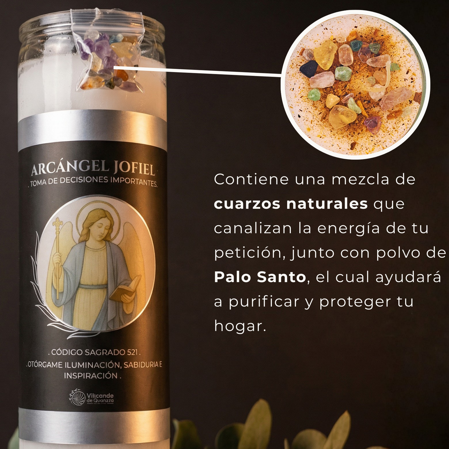 Veladora Arcángel Jofiel – Inspiración y Claridad
