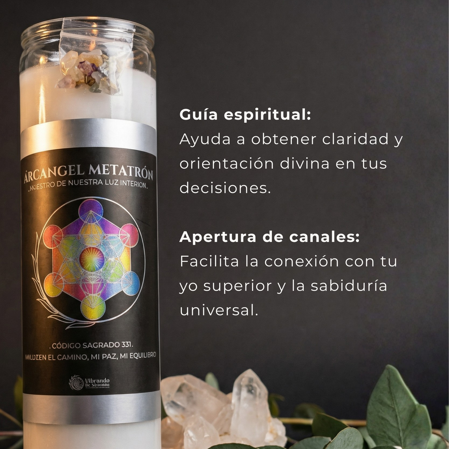 Veladora Arcángel Metatrón – Guía y Conexión Espiritual