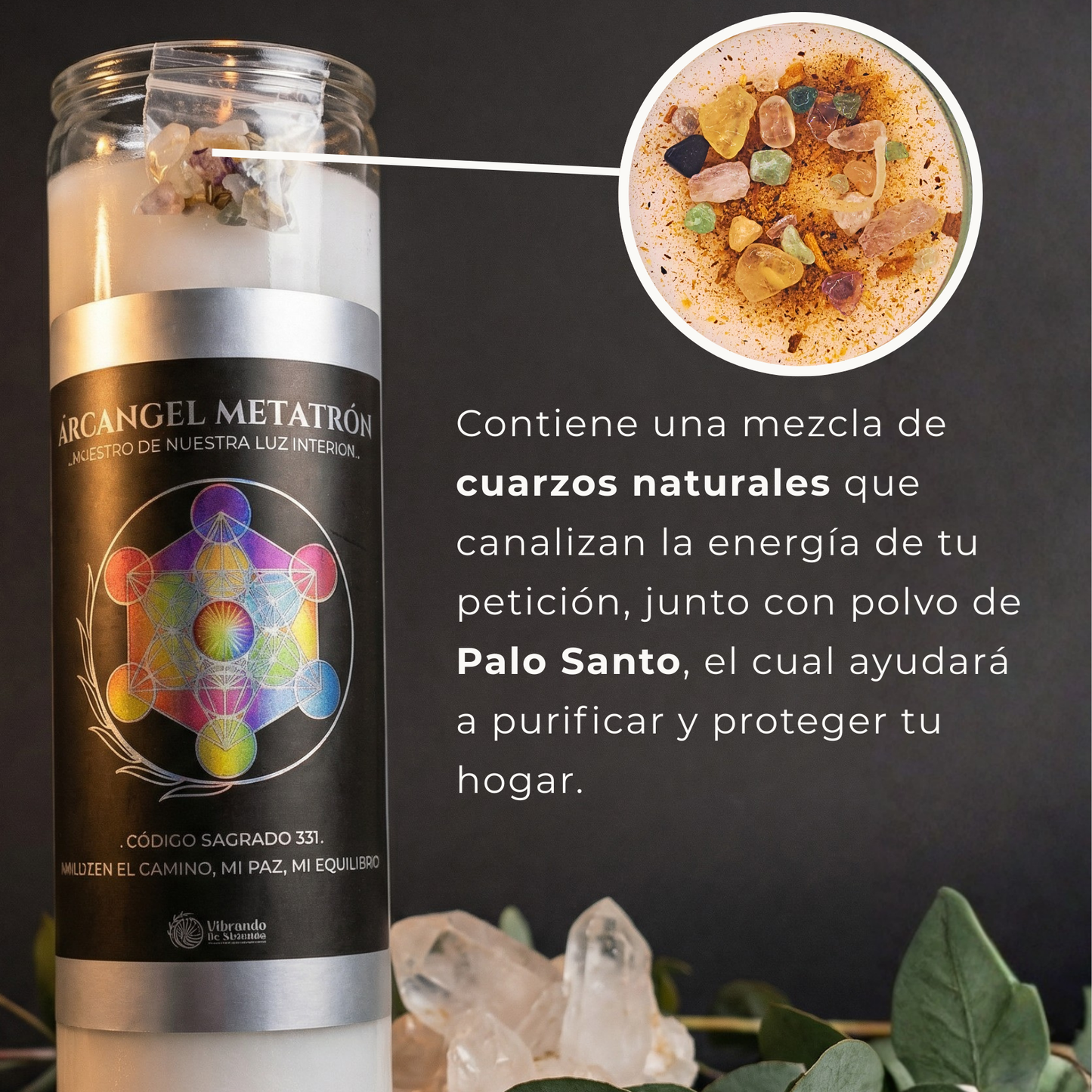 Veladora Arcángel Metatrón – Guía y Conexión Espiritual