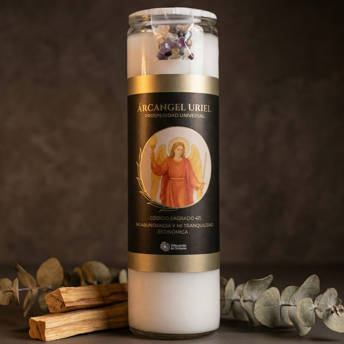 Veladora Arcángel Uriel – Prosperidad y Abundancia