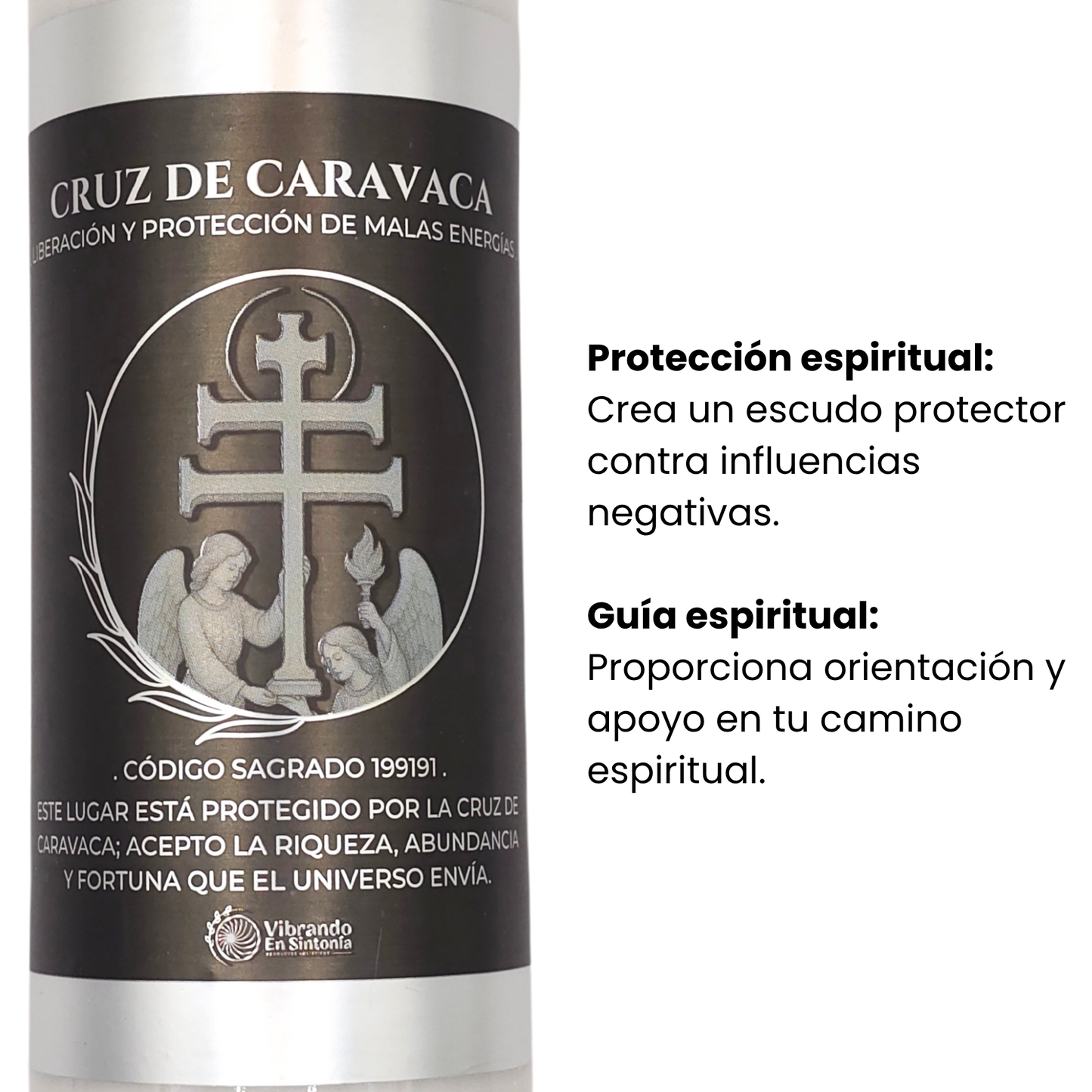 Veladora Cruz de Caravaca – Protección y Fe
