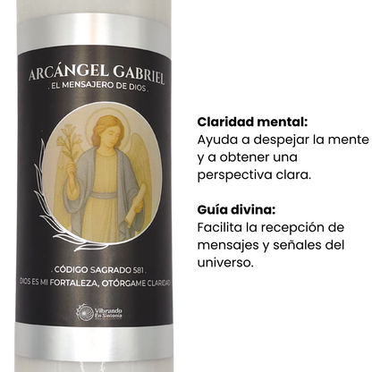 Veladora Arcángel Gabriel – Claridad y Sabiduría Divina