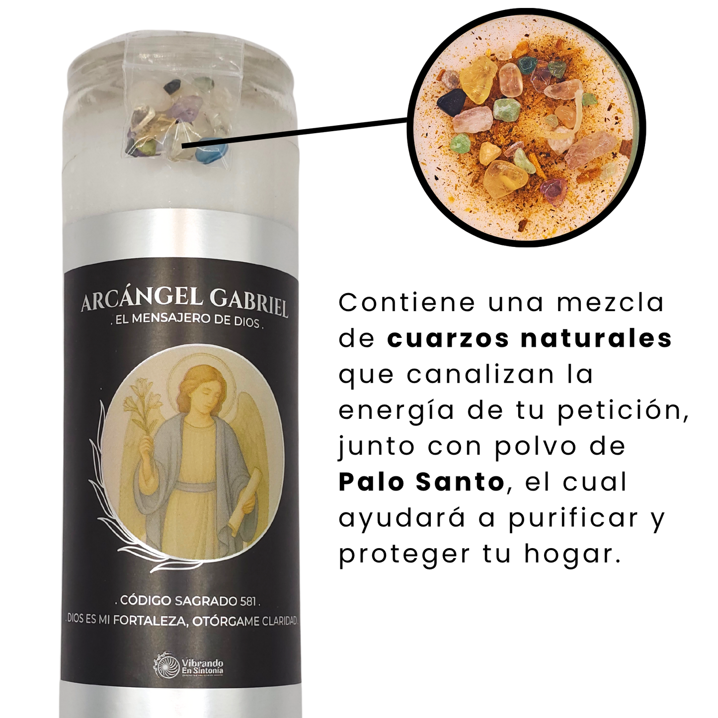Veladora Arcángel Gabriel – Claridad y Sabiduría Divina