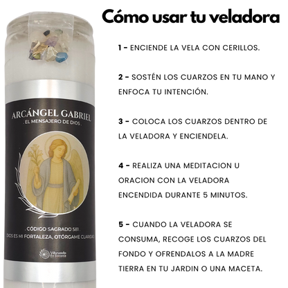 Veladora Arcángel Gabriel – Claridad y Sabiduría Divina