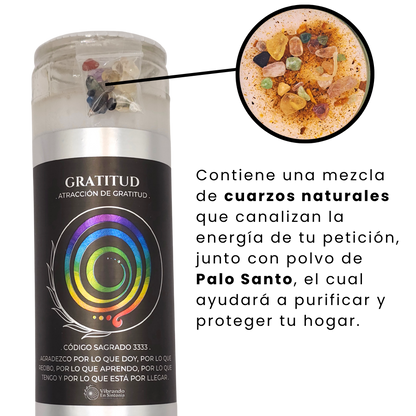 Veladora Gratitud