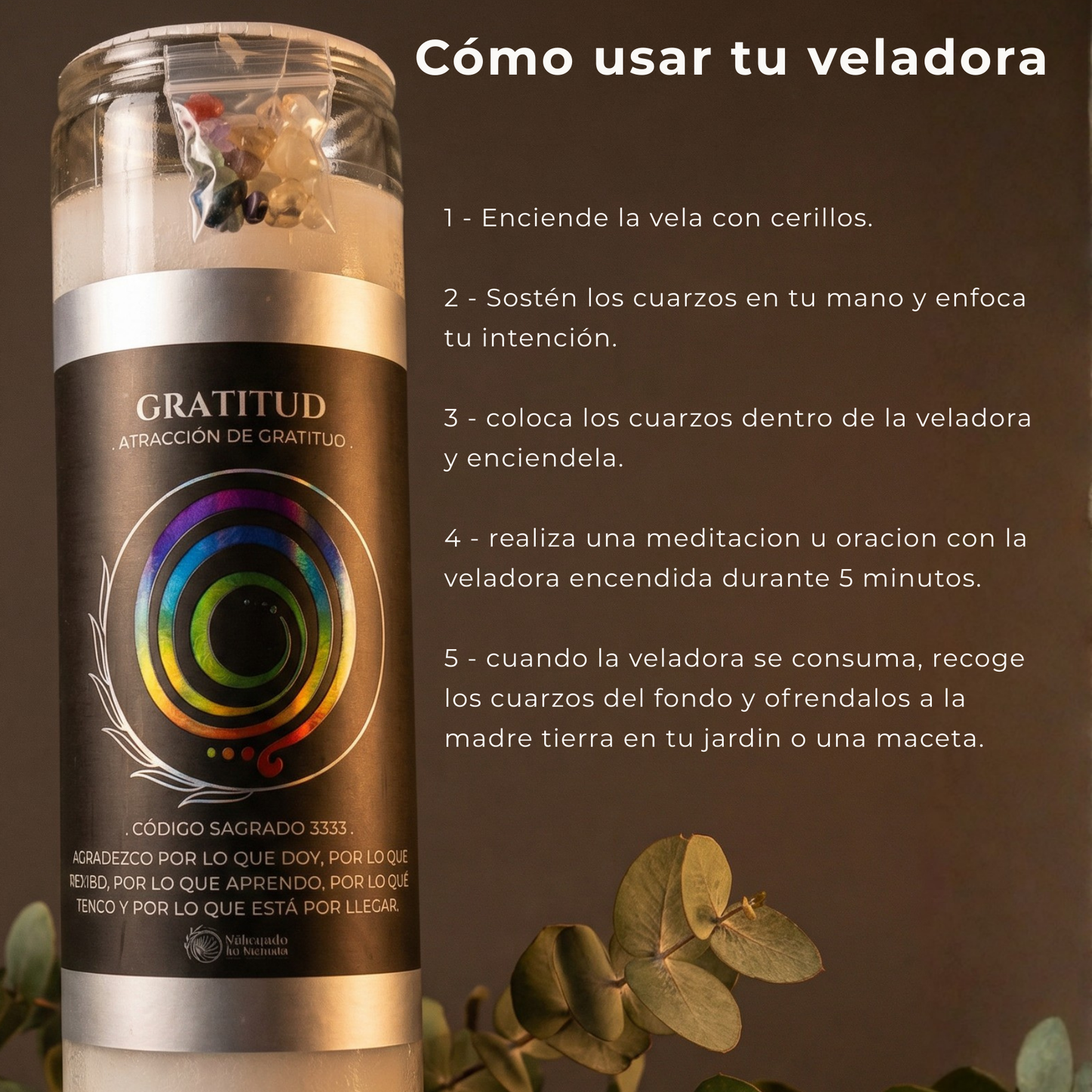 Veladora Gratitud