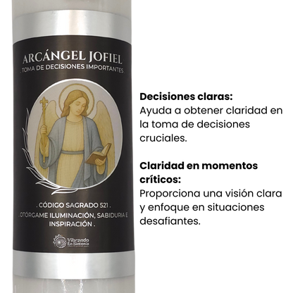 Veladora Arcángel Jofiel – Inspiración y Claridad