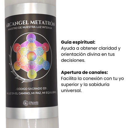 Veladora Arcángel Metatrón – Guía y Conexión Espiritual