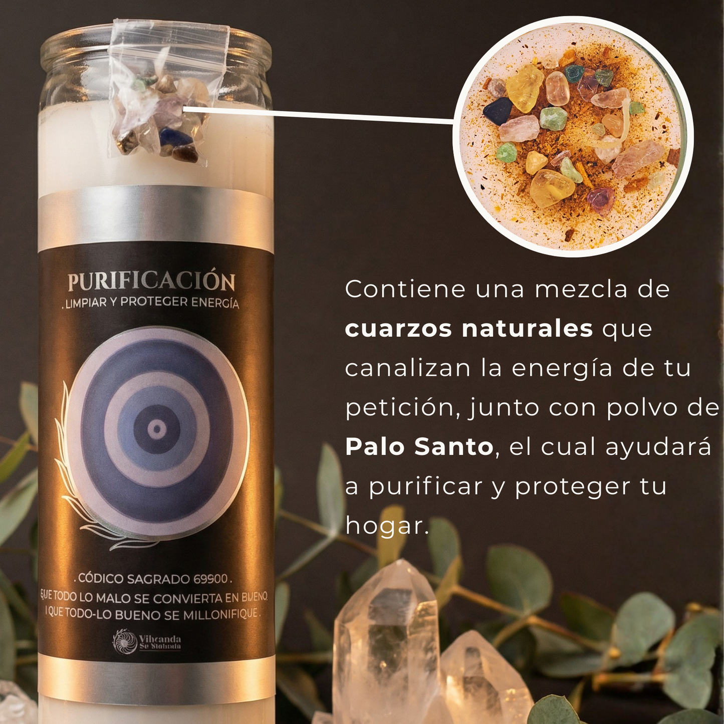 Veladora Purificación – Limpieza y Renovación Espiritual