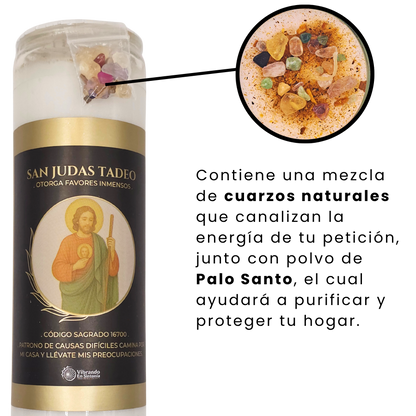 Veladora San Judas Tadeo – Esperanza y Apoyo en Dificultades
