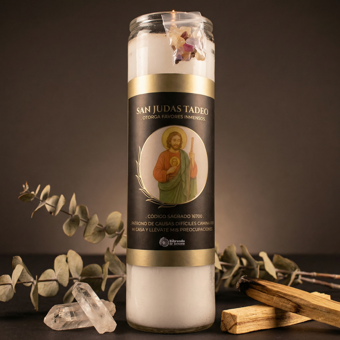 Veladora San Judas Tadeo – Esperanza y Apoyo en Dificultades