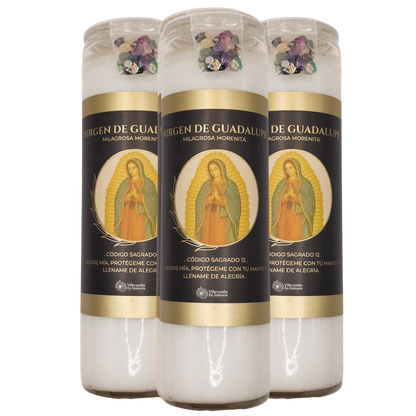 Veladora Virgen de Guadalupe – Amor y Protección